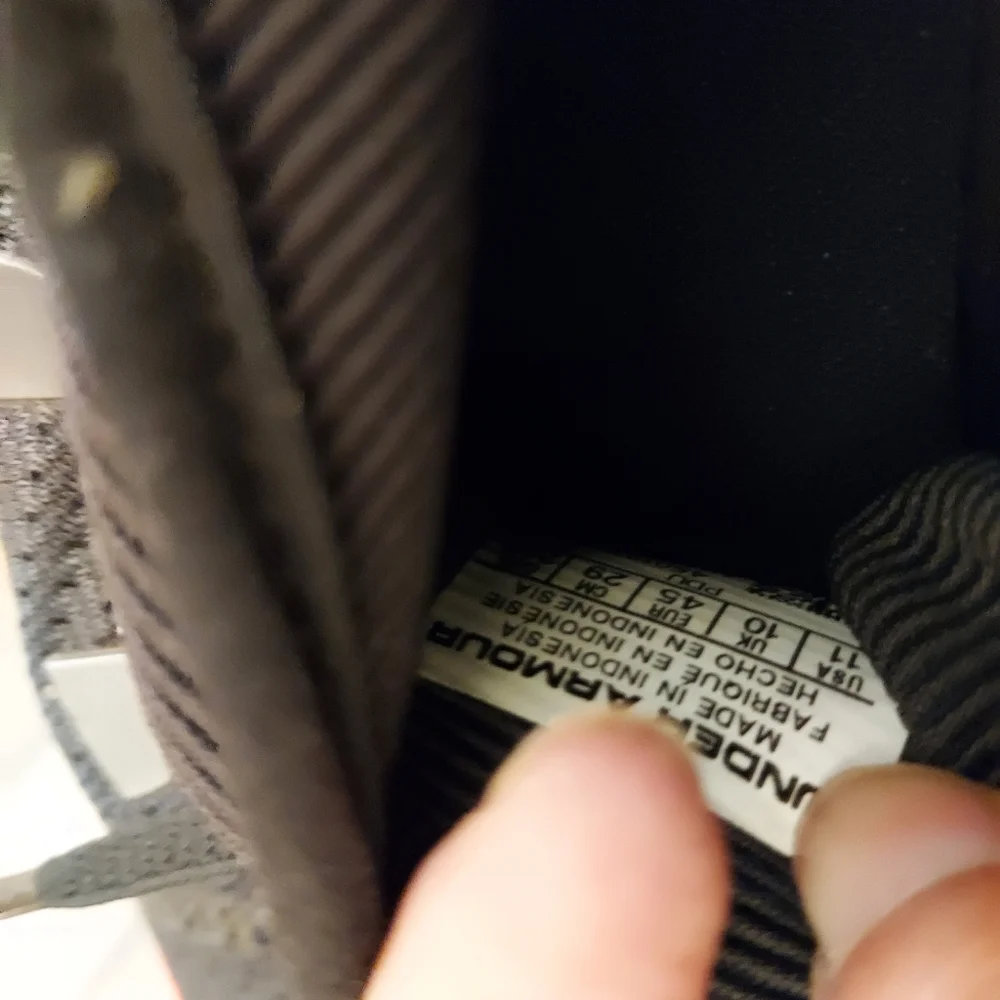 Under armour shoes